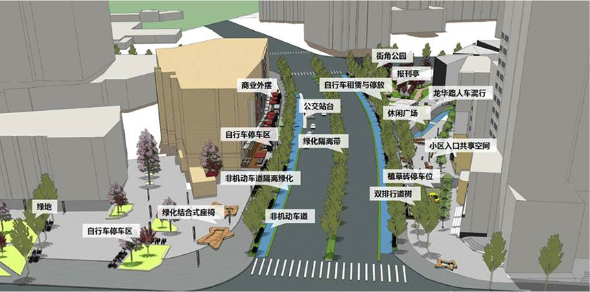 东安路（榆林南二路—龙华中路）城市空间提升项目